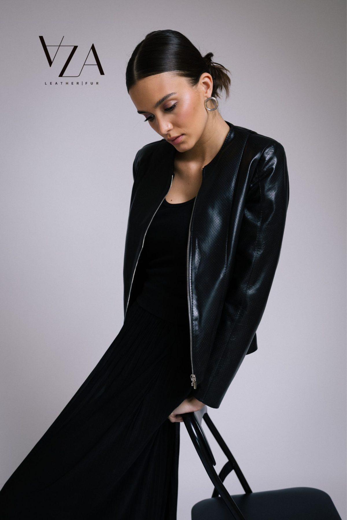 Model 033 - AZA Leather Fur