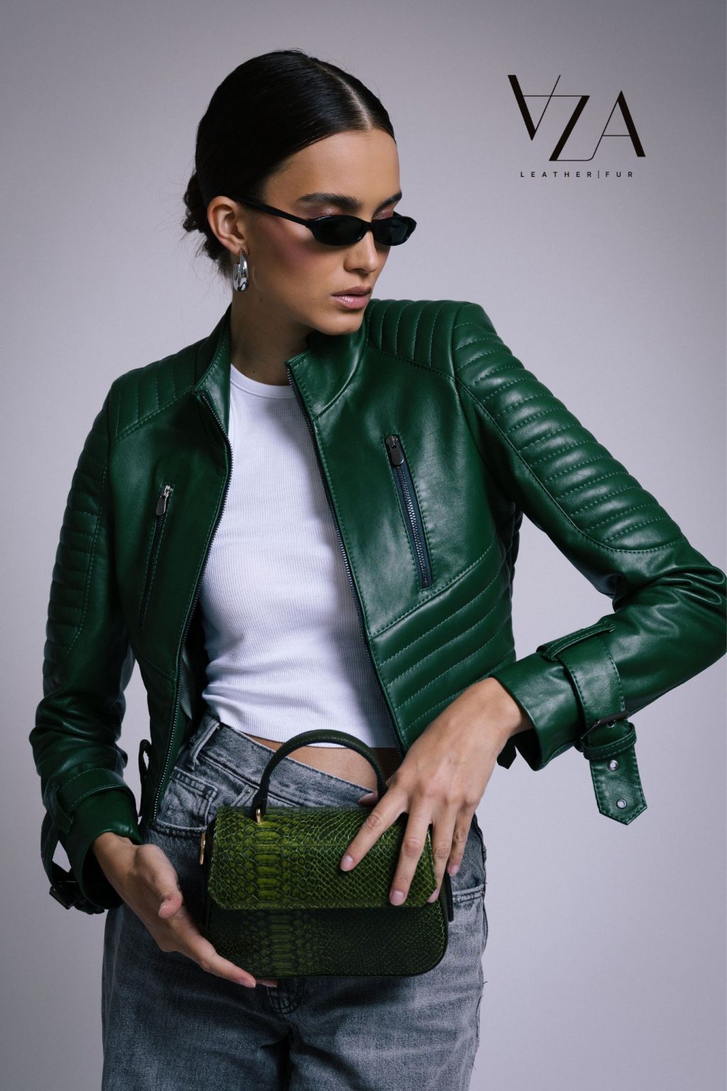 Model T01 - AZA Leather Fur